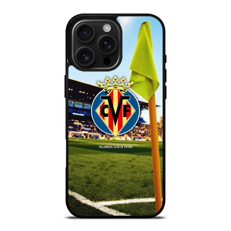 VILLARREAL FC LOGO iPhone 16 Pro Max Case