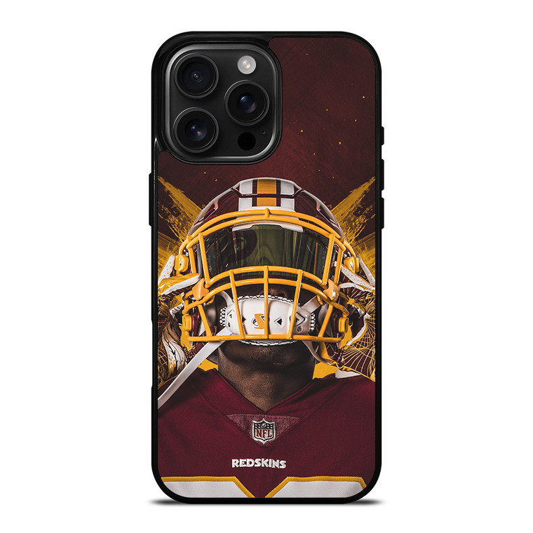 WASHINGTON COMMANDERS HELMET 2 iPhone 16 Pro Max Case