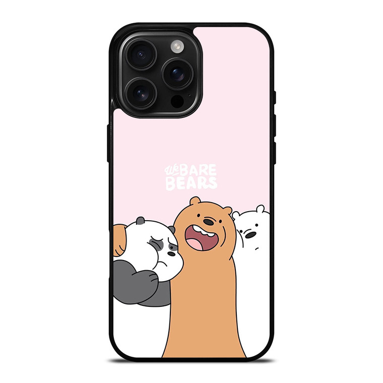 WE BARE BEARS 3 iPhone 16 Pro Max Case