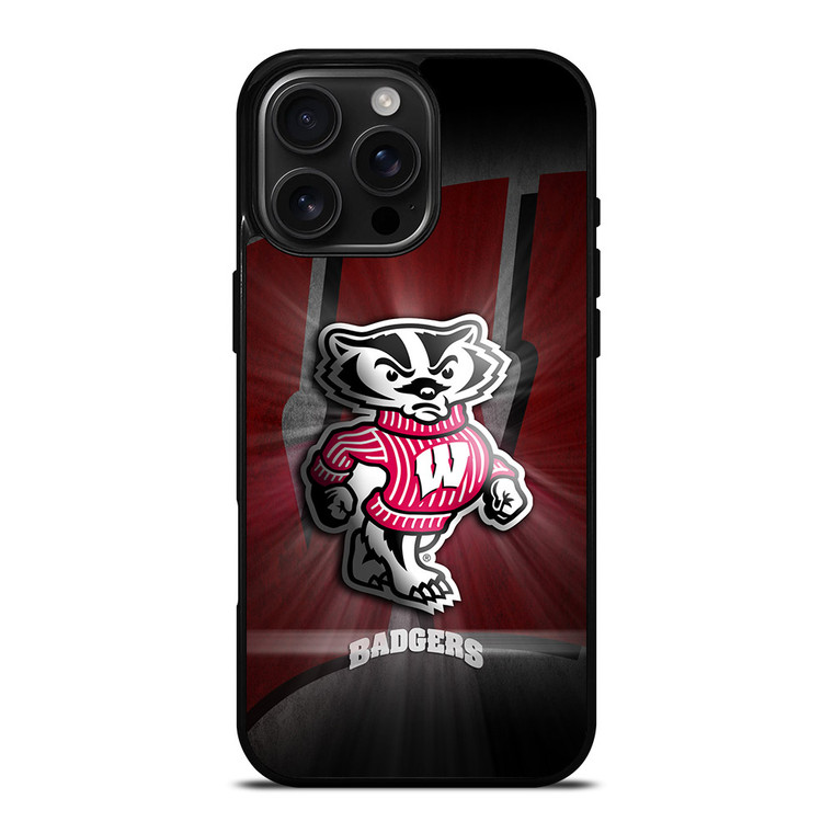 WISCONSIN BADGERS 2 iPhone 16 Pro Max Case