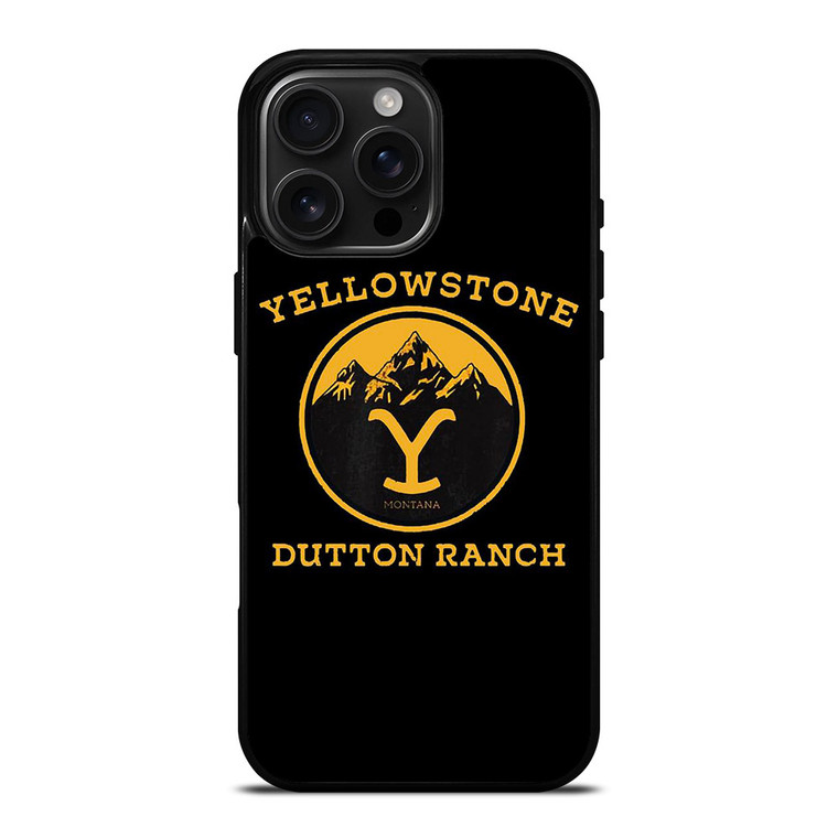 YELLOWSTONE TV SHOW LOGO iPhone 16 Pro Max Case