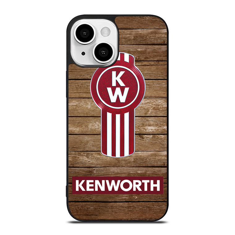 KENWORTH TRUCK LOGO WOODEN 4 iPhone 13 Mini Case