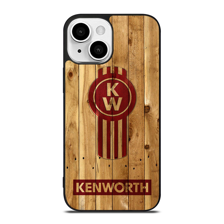 KENWORTH TRUCK LOGO WOODEN 2 iPhone 13 Mini Case