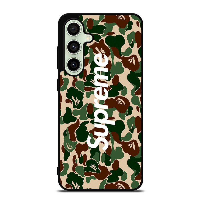 BAPE CAMO SUPREME Samsung Galaxy S24 FE Case
