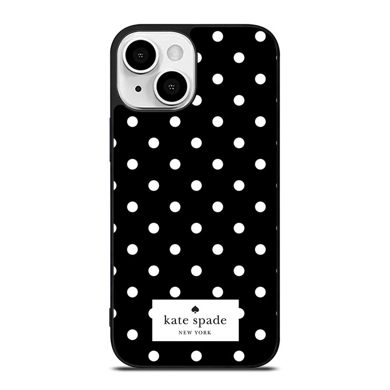 KATE SPADE POLKA BLACK iPhone 13 Mini Case