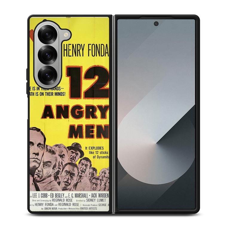 12 ANGRY MEN OLD POSTER Samsung Z Fold 6 Case