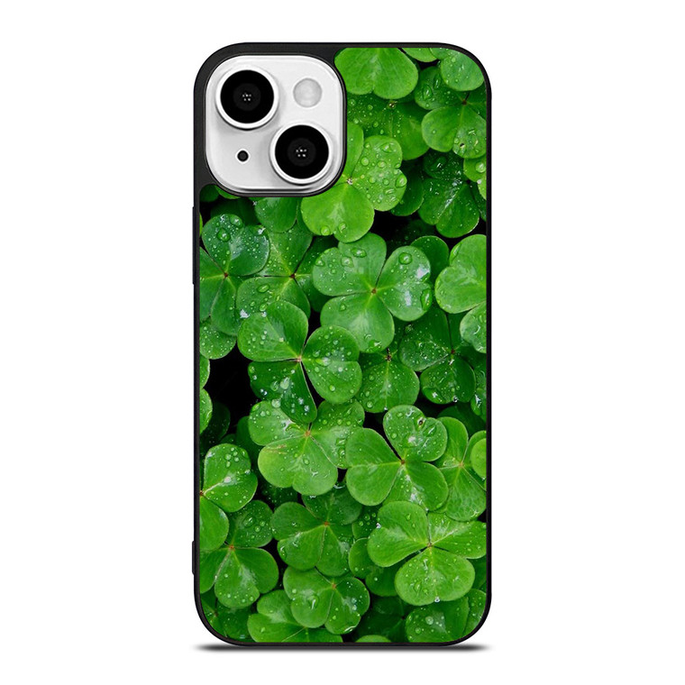 IRISH SHAMROCK CLOVER iPhone 13 Mini Case