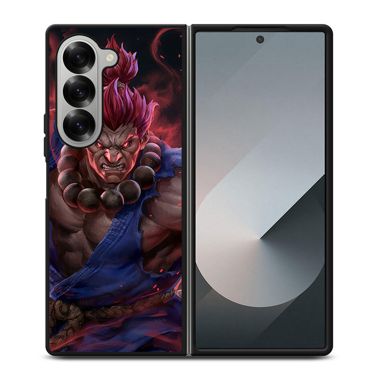 AKUMA GOUKI STREET FIGHTER Samsung Z Fold 6 Case