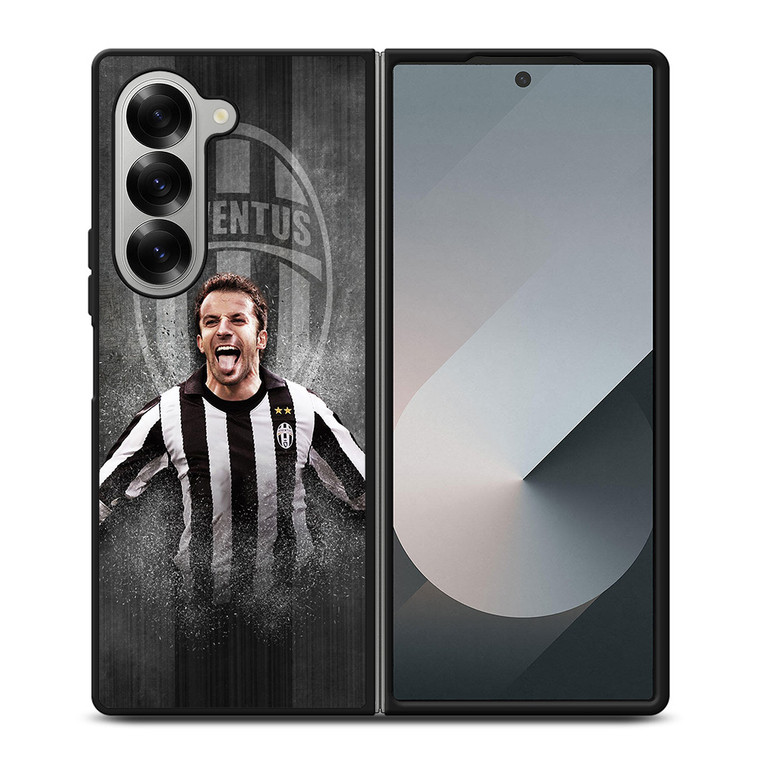 ALESSANDRO DEL PIERO JUVENTUS LEGEND Samsung Z Fold 6 Case