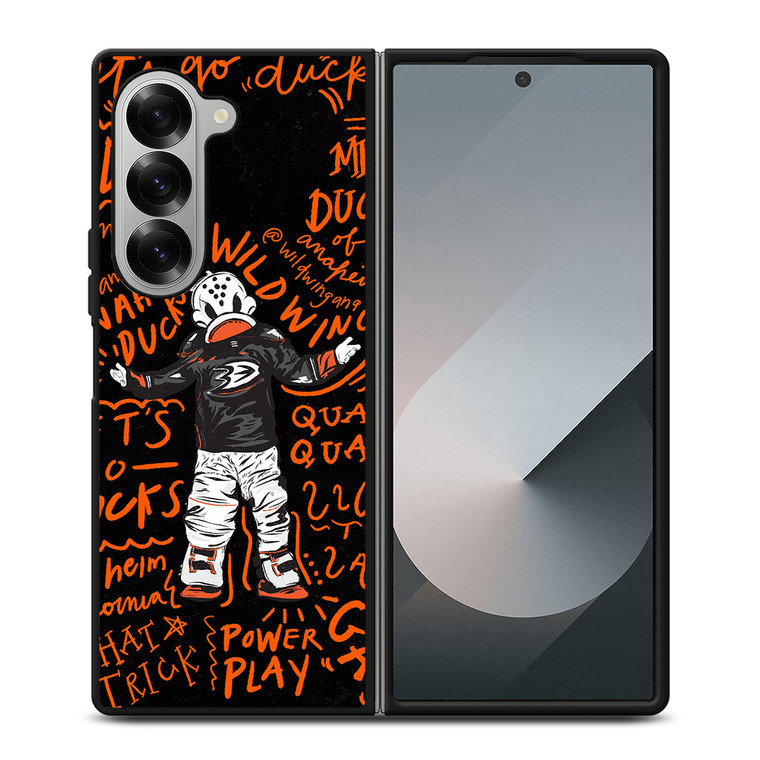 ANAHEIM DUCKS 3 Samsung Z Fold 6 Case
