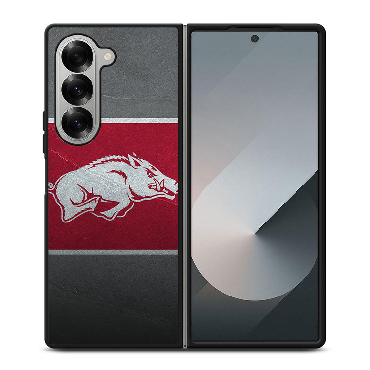 ARKANSAS RAZORBACKS LOGO 4 Samsung Z Fold 6 Case