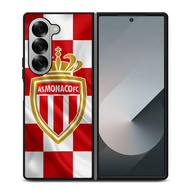 AS MONACO FC 2 LOGO 2 Samsung Z Fold 6 Case