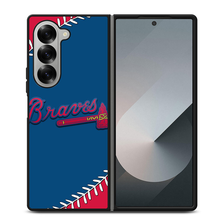 ATLANTA BRAVES 3 Samsung Z Fold 6 Case