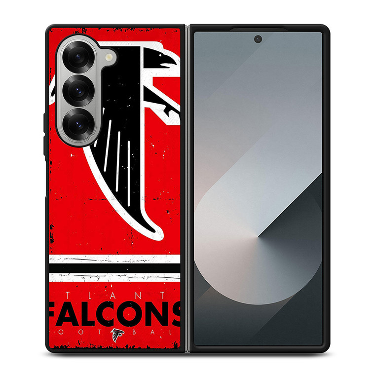ATLANTA FALCONS LOGO 2 Samsung Z Fold 6 Case