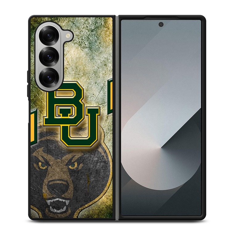 BAYLOR BEARS UNIVERSITY LOGO Samsung Z Fold 6 Case