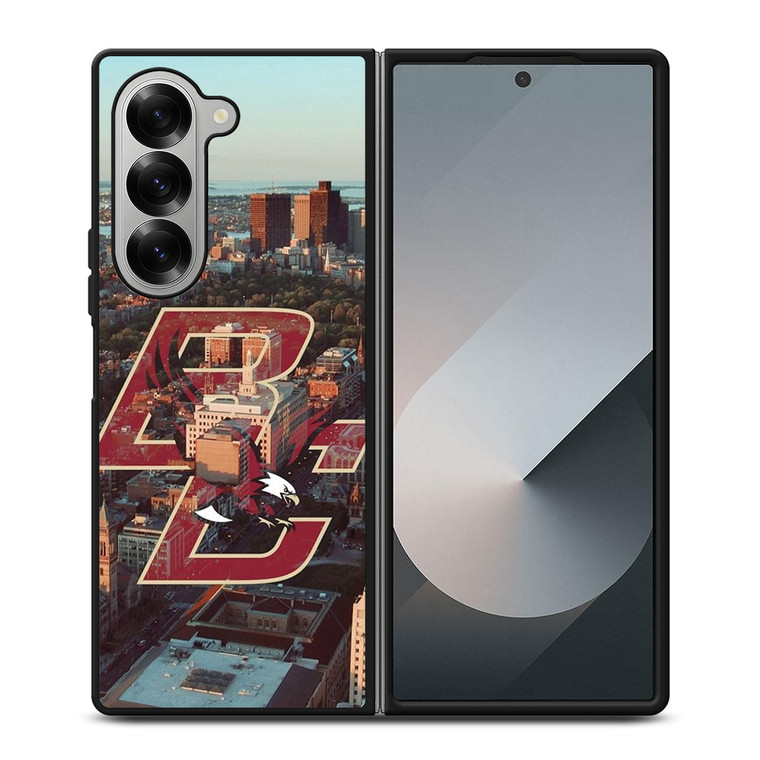 BOSTON COLLEGE EAGLES CITY Samsung Z Fold 6 Case