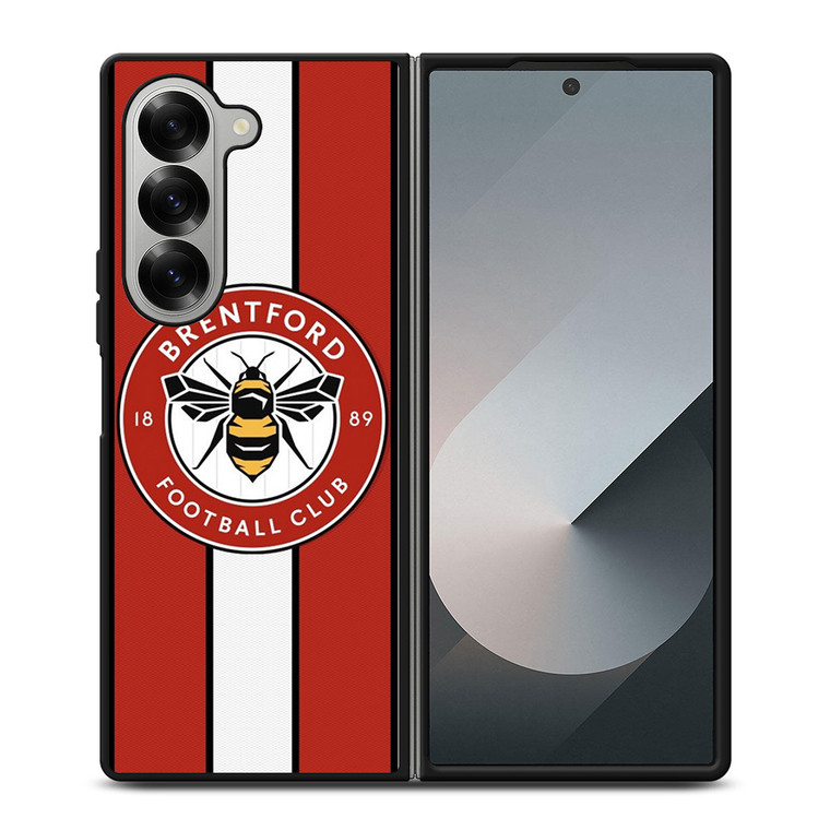 BRENTFORD FC LOGO Samsung Z Fold 6 Case