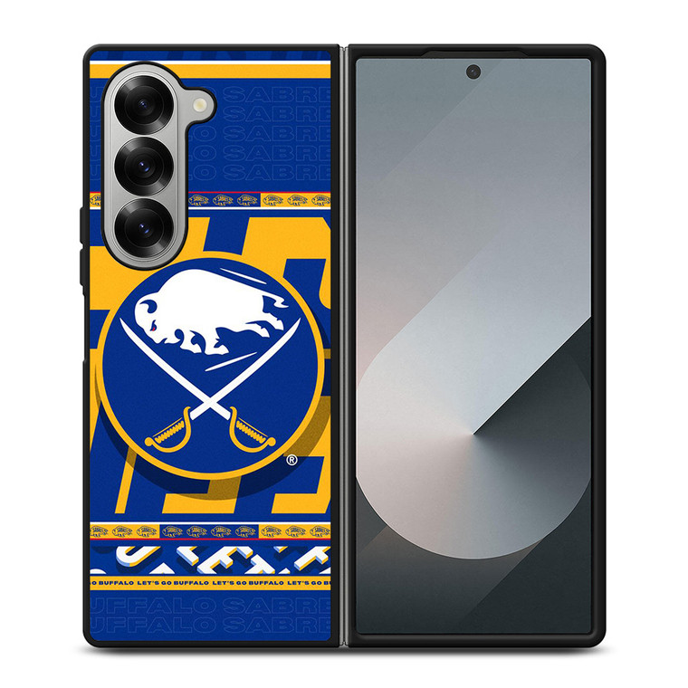 BUFALLO SABRES LOGO 2 Samsung Z Fold 6 Case