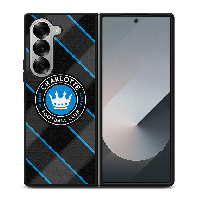 CHARLOTTE FC LOGO Samsung Z Fold 6 Case