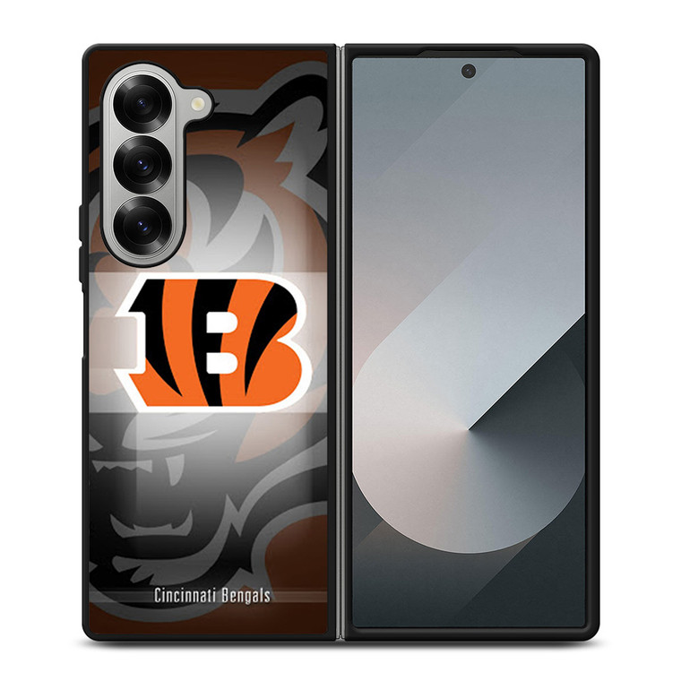 CINCINNATI BENGALS LOGO Samsung Z Fold 6 Case