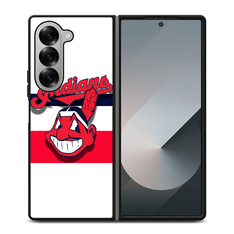 CLEVELAND INDIANS LOGO 3 Samsung Z Fold 6 Case