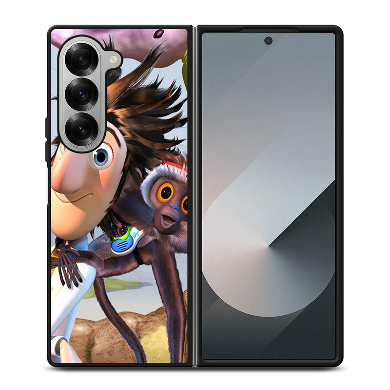 CLOUDY WITH A MEATBALLS CUTE Samsung Z Fold 6 Case
