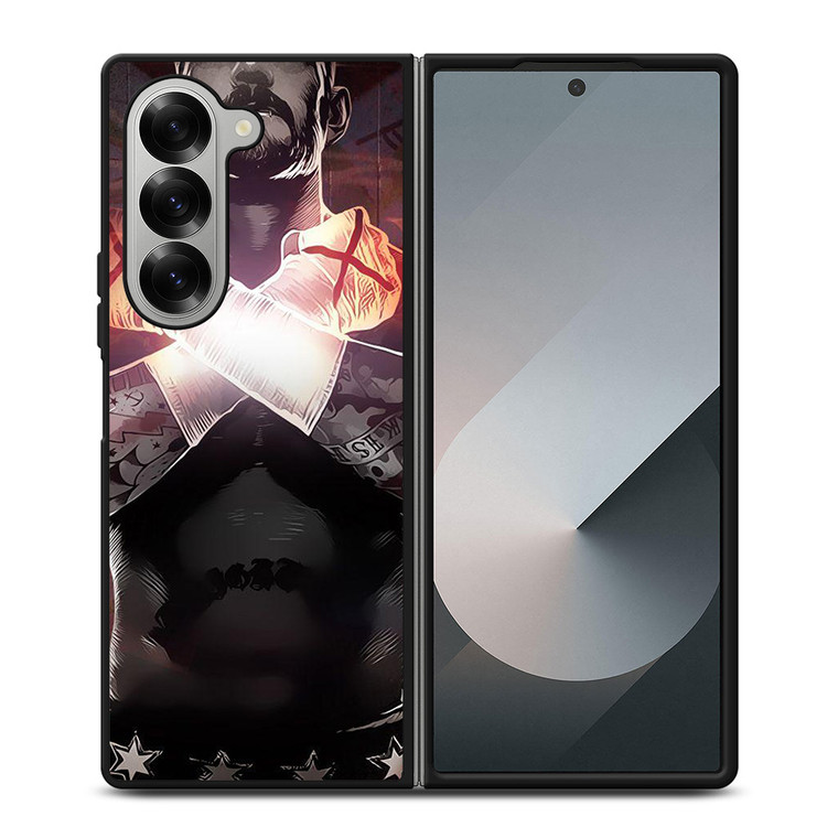 CM PUNK WWE ART Samsung Z Fold 6 Case