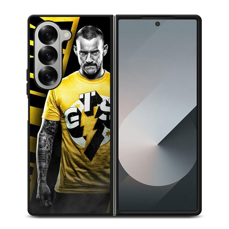 CM PUNK WWE Samsung Z Fold 6 Case