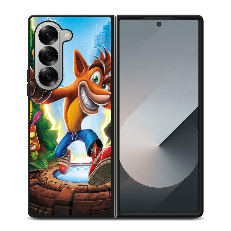 CRASH BANDICOOT 2 Samsung Z Fold 6 Case