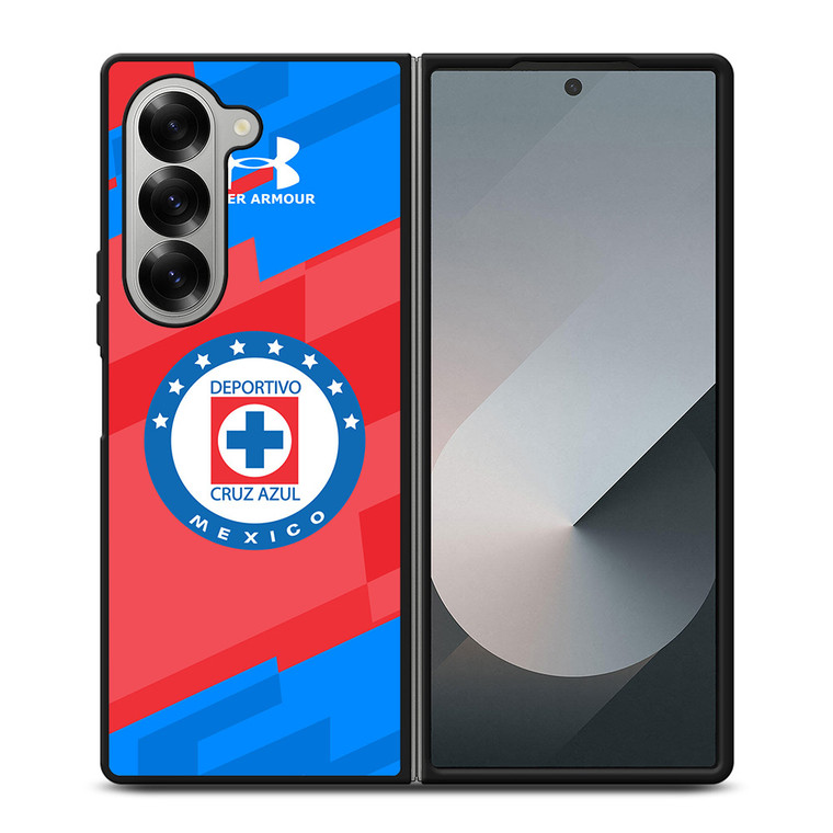 CRUZ AZUL DEPORTIVO UNDER ARMOUR Samsung Z Fold 6 Case