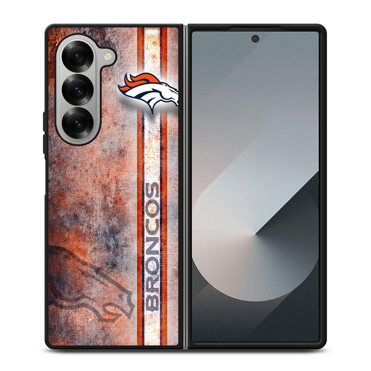 DENVER BRONCOS LOGO Samsung Z Fold 6 Case