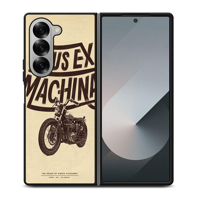 DEUS EX MACHINA POSTER Samsung Z Fold 6 Case