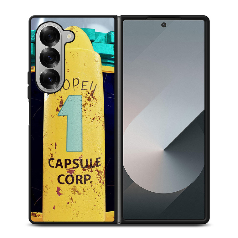 DRAGON BALL Z CAPSULE CORP Samsung Z Fold 6 Case