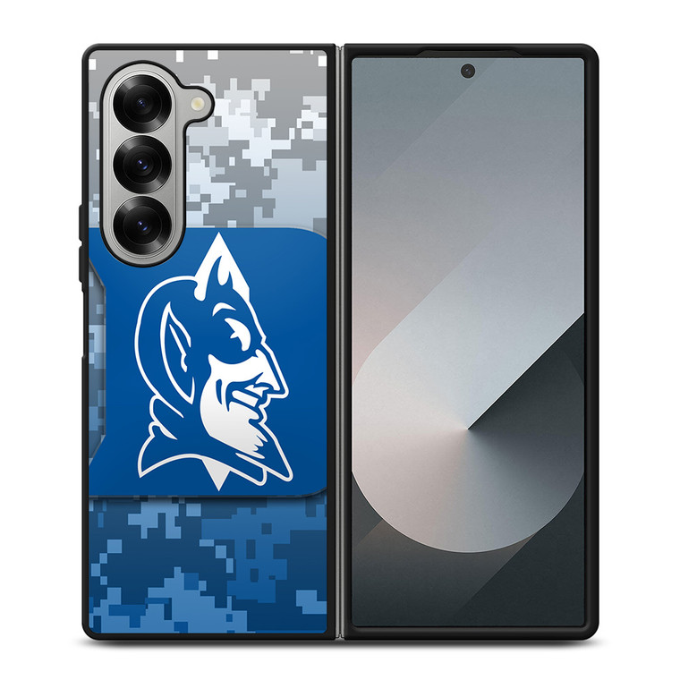 DUKE BLUE DEVILS LOGO 4 Samsung Z Fold 6 Case