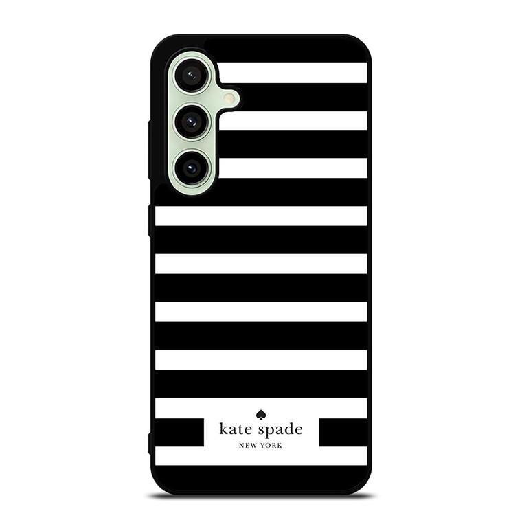 KATE SPADE BLACK WHITE Samsung Galaxy S24 FE Case