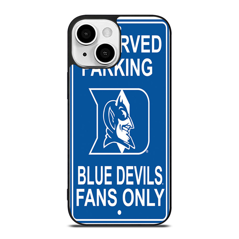 DUKE BLUE DEVILS PARKING SIGNS iPhone 13 Mini Case