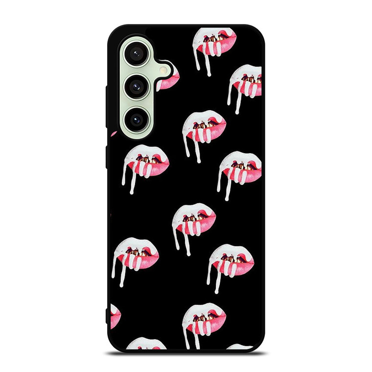 KYLIE LIPS COLLAGE Samsung Galaxy S24 FE Case