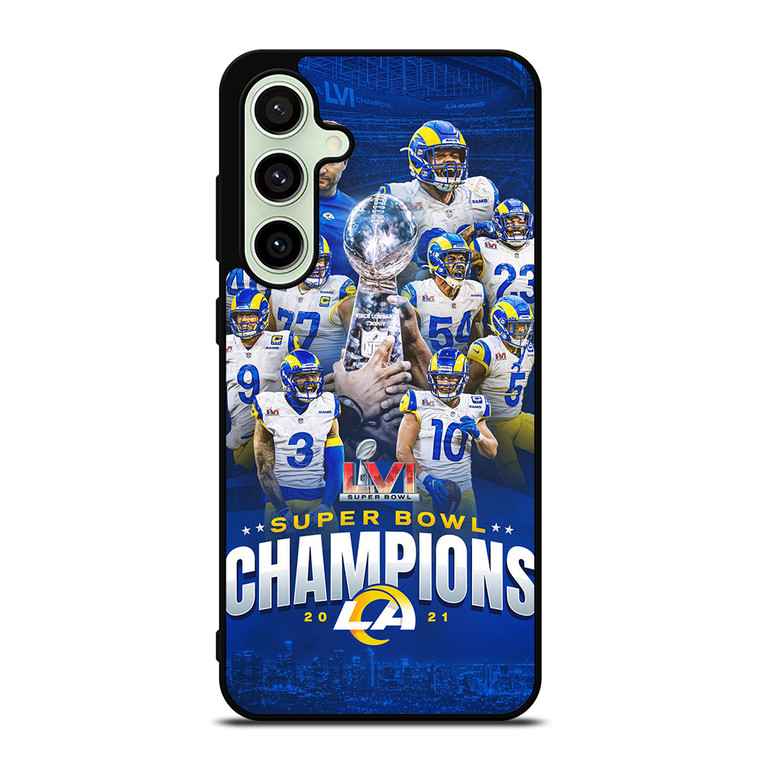 LOS ANGELES RAMS CHAMPIONS Samsung Galaxy S24 FE Case