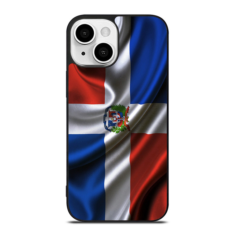 DOMINICAN REPUBLIC FLAG iPhone 13 Mini Case