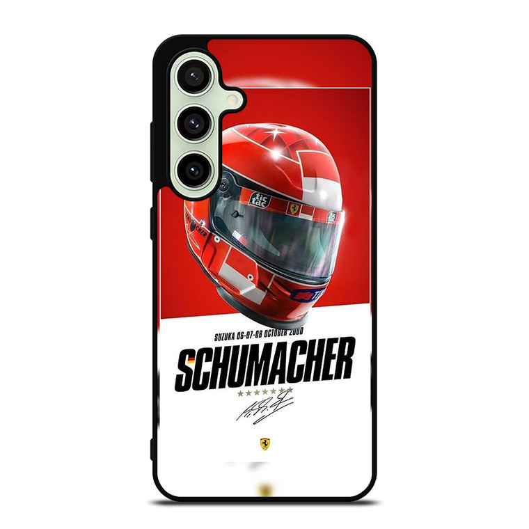 MICHAEL SCHUMACHER HELMET 2 Samsung Galaxy S24 FE Case