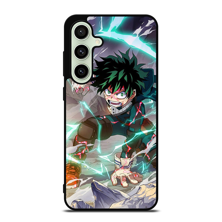 MY HERO ACADEMIA ANIME MIDORIYA IZUKU Samsung Galaxy S24 FE Case