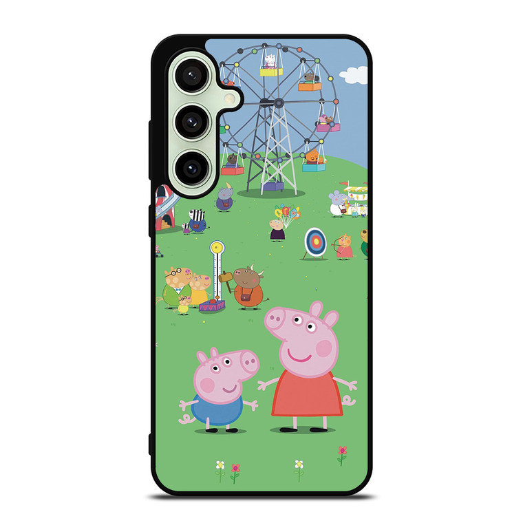 PEPPA PIG PLAYGROUND Samsung Galaxy S24 FE Case PEPPA PIG PLAYGROUND Samsung Galaxy S24 FE Case