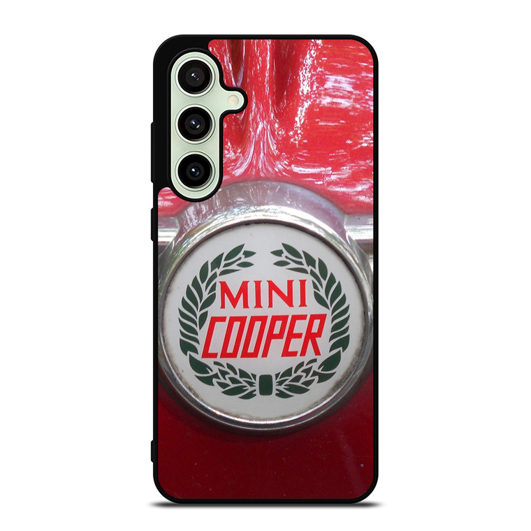 RED MINI COOPER LOGO Samsung Galaxy S24 FE Case