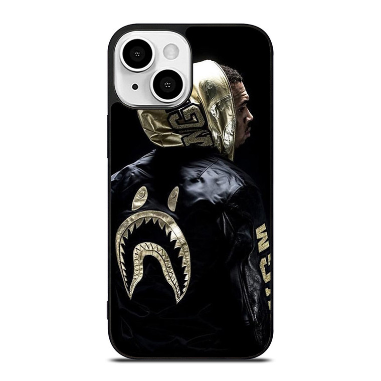 CHRIS BROWN BAPE iPhone 13 Mini Case