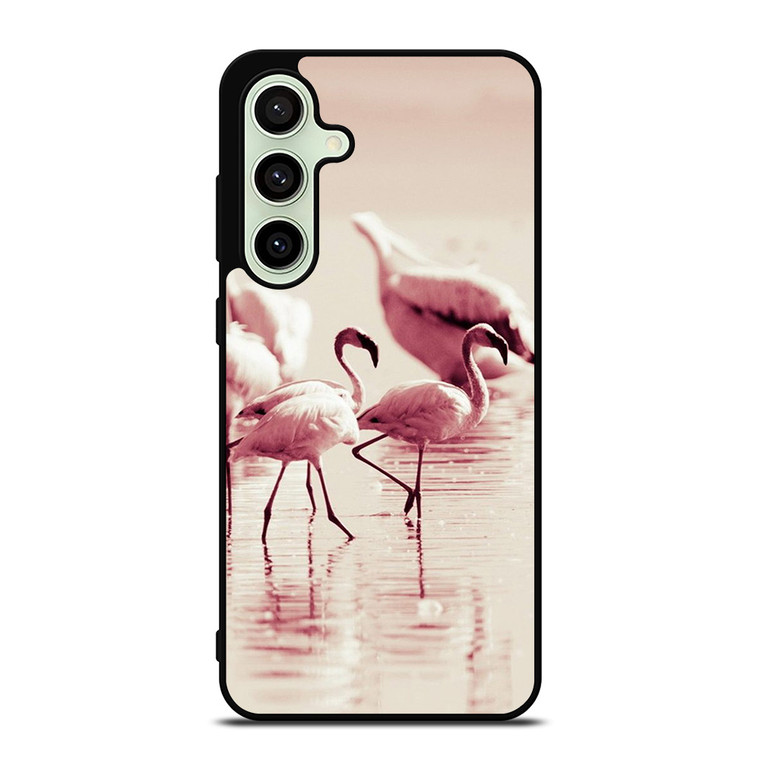 TWIN FLAMINGO Samsung Galaxy S24 FE Case