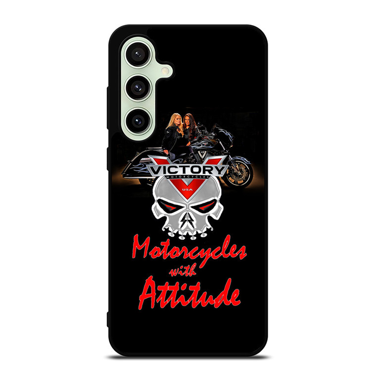 VICTORY MOTORCYCLES LOGO 2 Samsung Galaxy S24 FE Case