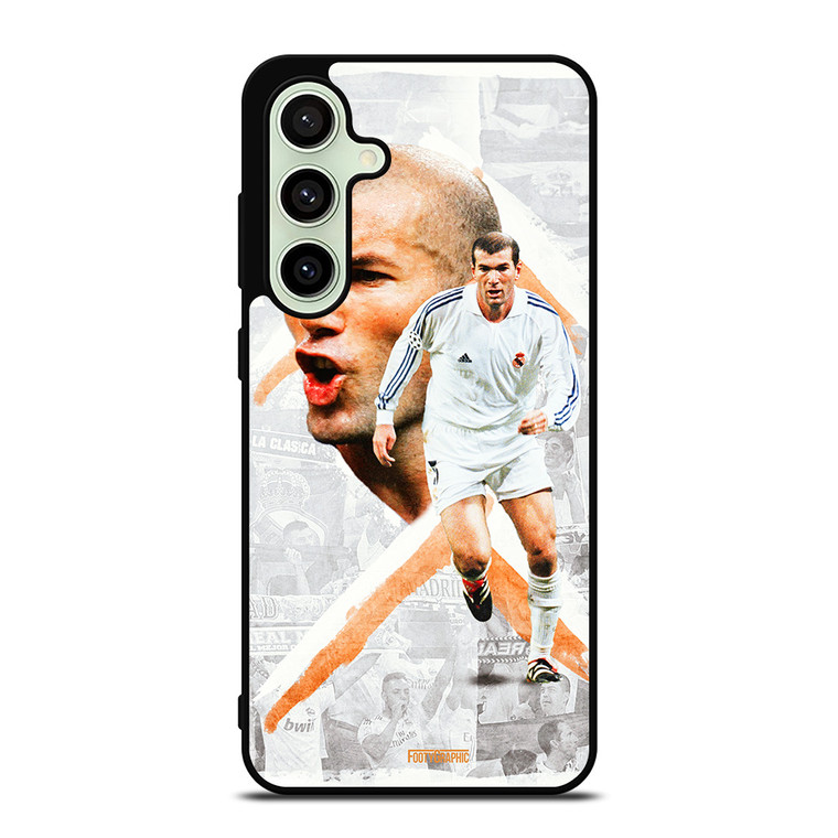 ZINEDINE ZIDANE LEGEND REAL MADRID Samsung Galaxy S24 FE Case