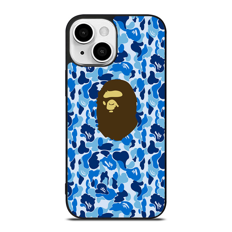 CAMO BAPE LOGO 3 iPhone 13 Mini Case