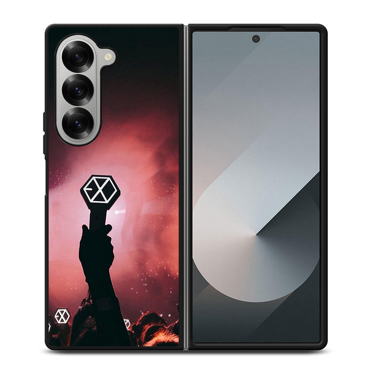 EXO BOYBAND LOGO CONCERT Samsung Z Fold 6 Case
