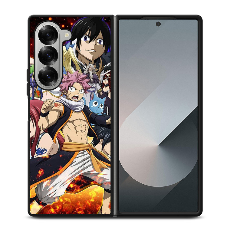 FAIRY TAIL ANIME CHARACTERS Samsung Z Fold 6 Case
